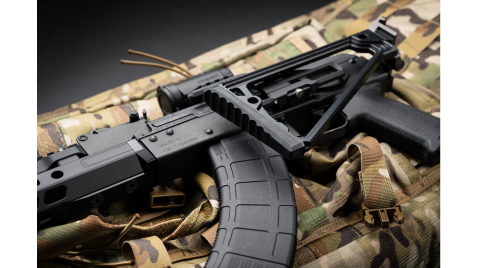 JMac Customs TS-8P Triangle Stock w/ Rubber Buttpad, 8in, TS-8P