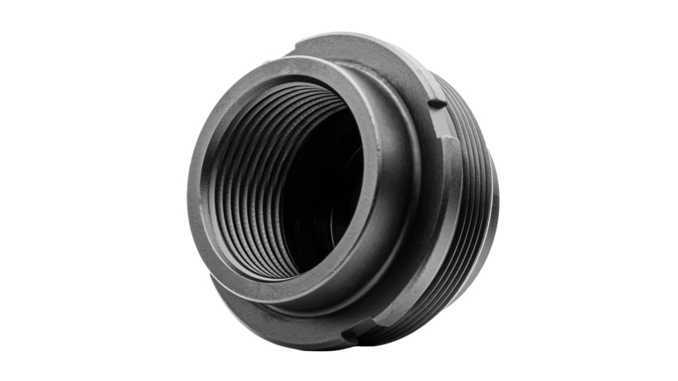 JMac Customs Zero 24F-X37 Mount w/ Extended 37 Blast Diversion Shield, Matte Black, Zero-24F-X37+BDS-37-EXT