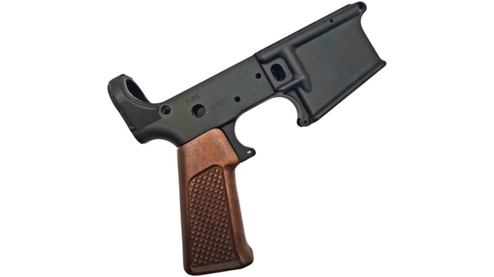 JMK Wood AR-15 Grip, CQC Grid Texture, ARG04