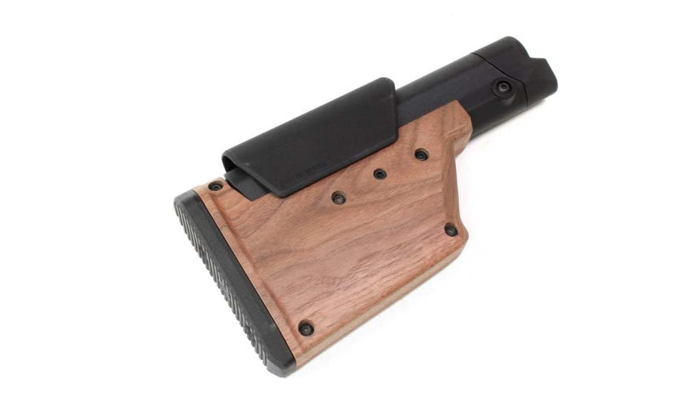 JMK Wood AR Adjustable Stock, Solid, Black, STK02