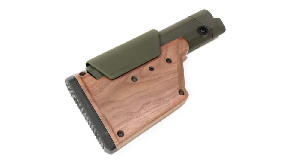 JMK Wood AR Adjustable Stock, Solid, OD Green, STK06
