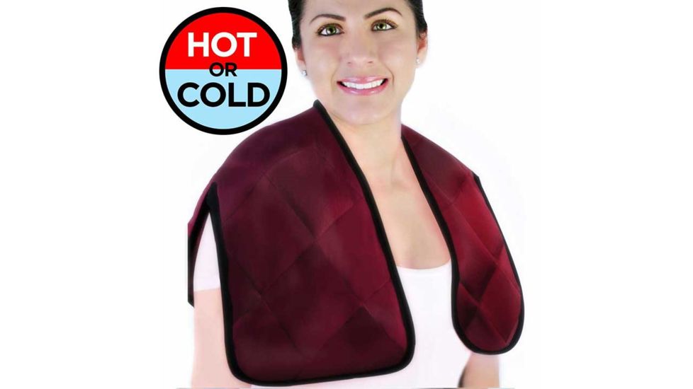 JOBAR Hot/Cold Comfort Wrap, Red JB5449
