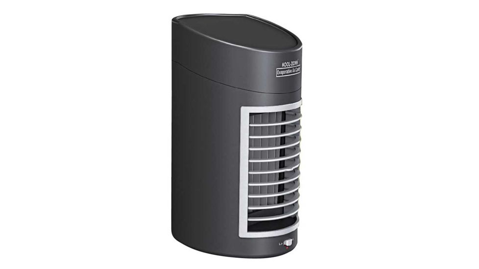 JOBAR Kool Down Evaporative Cooler w/ DC Adapter, Black JB7421