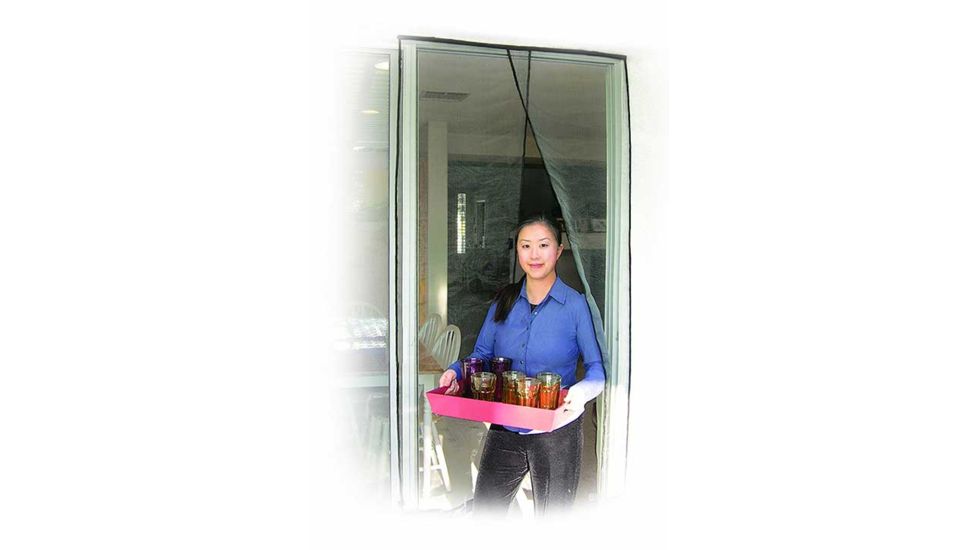 JOBAR Sliding Door Screen 48in, Black JB4529