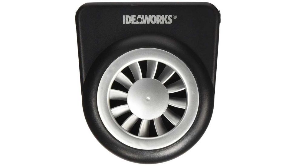 JOBAR Solar Auto Fan Vent, Black JB7413