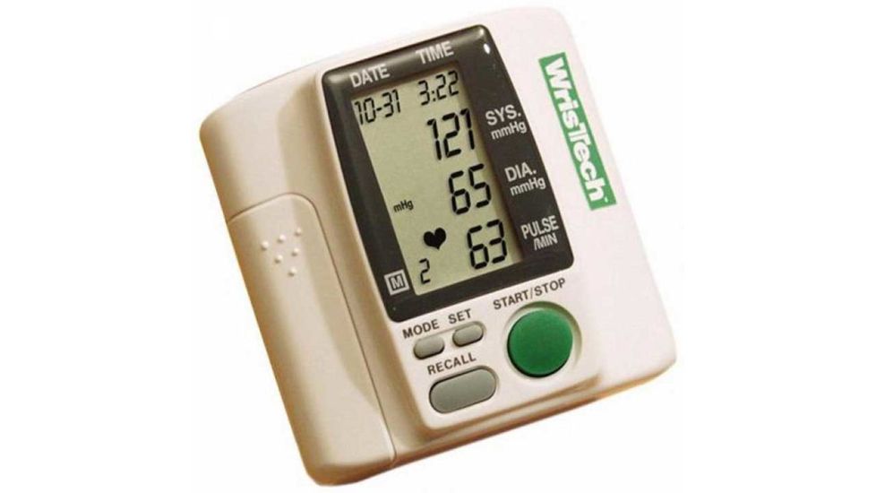 JOBAR Wristech Blood Pressure Monitor, White TV3649