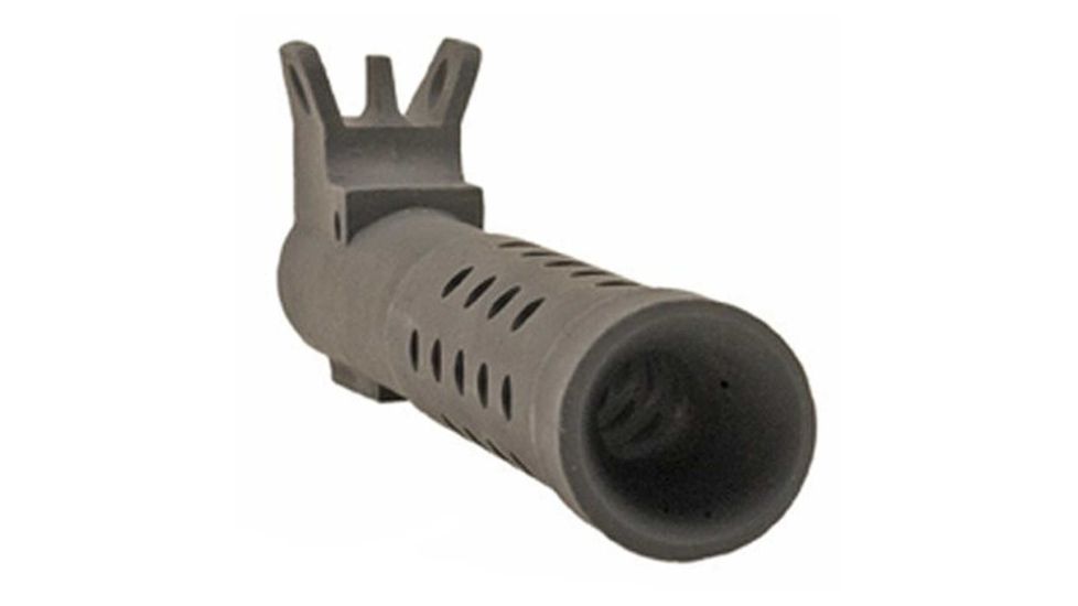 John Masen Co. Black Warrior Muzzle Brake w/Front Sight, Blue Steel JTM1438B