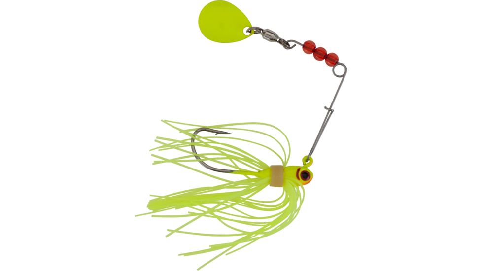 Johnson Beetle Spin R Bait, Chartreuse 179834