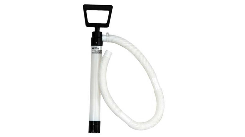 Johnson Pump Pumps Hand Pump w/ Hose 18in., White, 20195-W