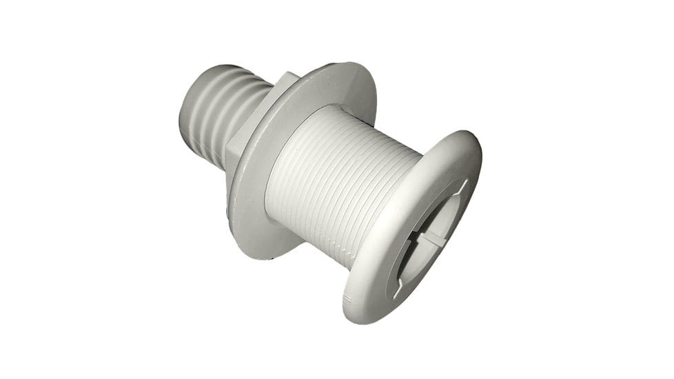 Johnson Pump Thru-Hull - 1-1/2&quot; - White 74977