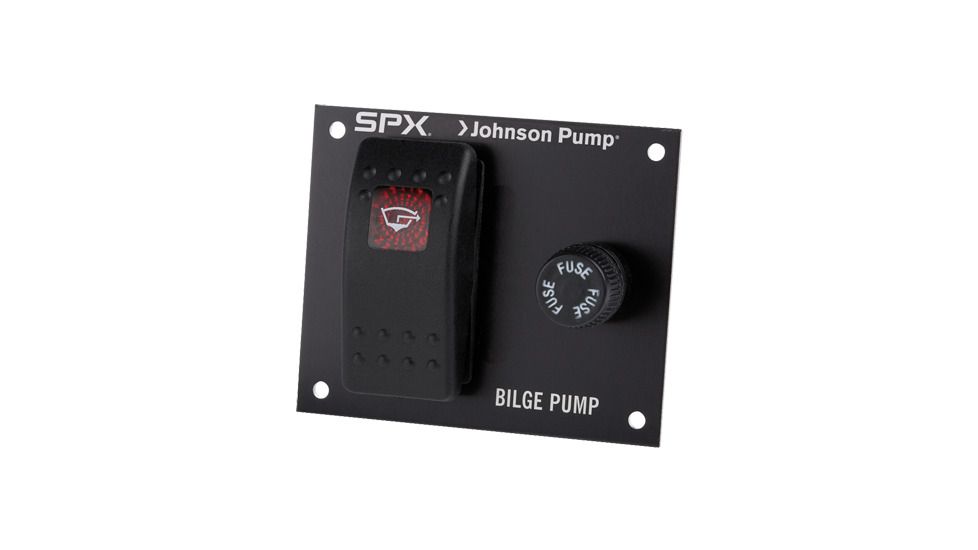Johnson Pump Bilge Pump 2-way Panel Switch, 24V, 82004-24V