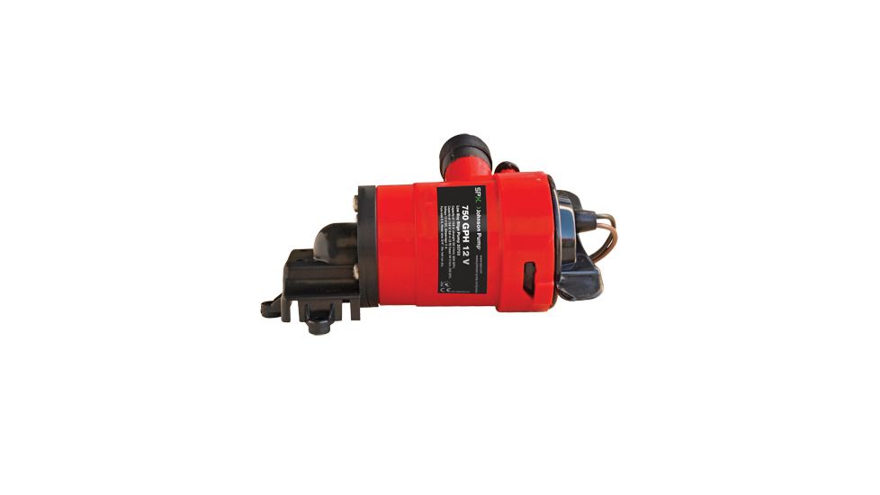 Johnson Pump Low Boy Bilge Pump, 1250GPH, 12V, 33103
