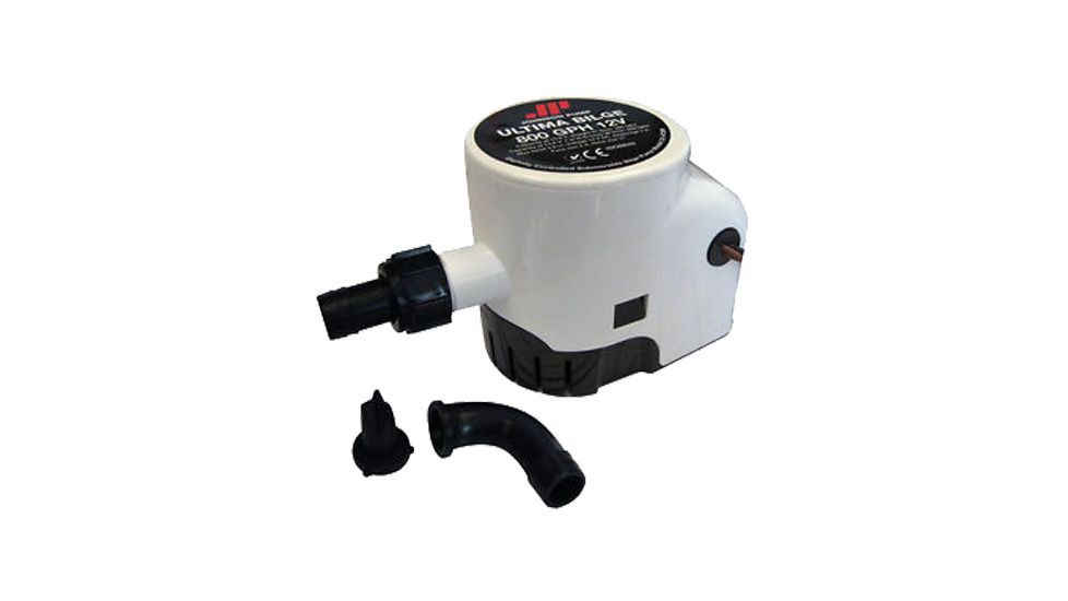 Johnson Pump Ultima Bilge Pump 600GPH, 12V, w/Switch, 32-47258-003