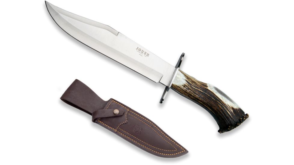 Joker Knives Bowie Knife Stag Horn 9.75in. CN101USA