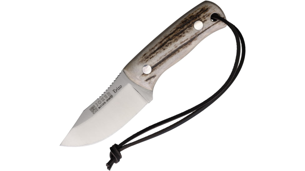 Joker Knives Erizo Fixed Blade Stag, JKRCC75