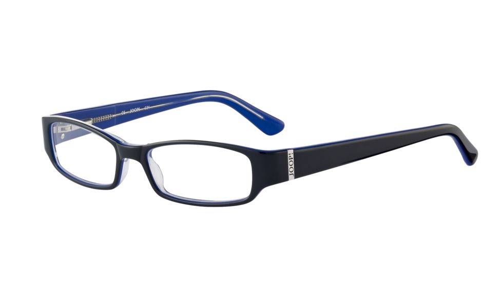 JOOP! 81022 Progressive Prescription Eyeglasses - Black Frame and Clear Lens 81022-6368PR