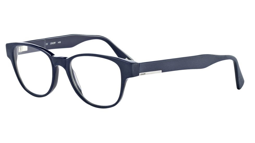 JOOP! 81062 Single Vision Prescription Eyeglasses - Blue Frame and Clear Lens 81062-6412SV