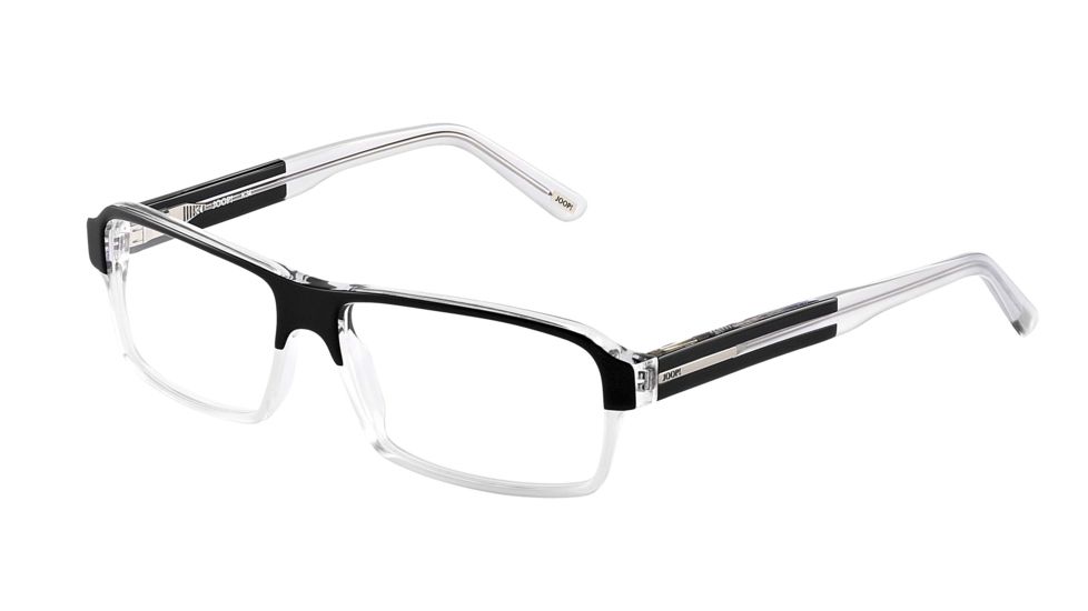 JOOP! 81077 Bifocal Prescription Eyeglasses - Black Frame and Clear Lens 81077-8738BI