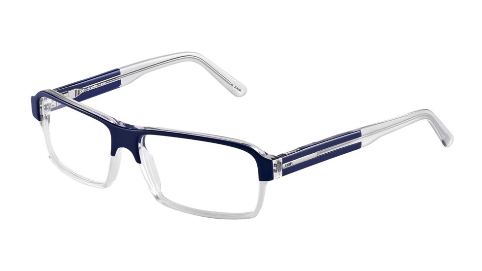 JOOP! 81077 Bifocal Prescription Eyeglasses - Blue Frame and Clear Lens 81077-6587BI