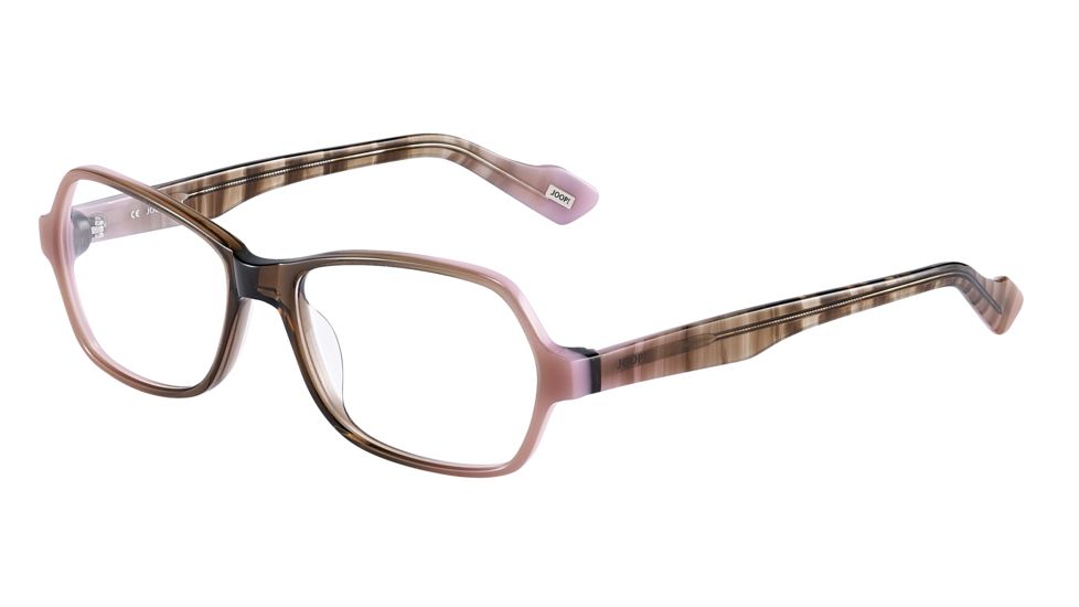 JOOP! 81082 Single Vision Prescription Eyeglasses - Pink Frame and Clear Lens 81082-6638SV