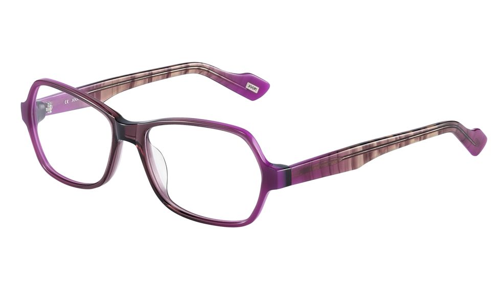 JOOP! 81082 Single Vision Prescription Eyeglasses - Violet Frame and Clear Lens 81082-6637SV
