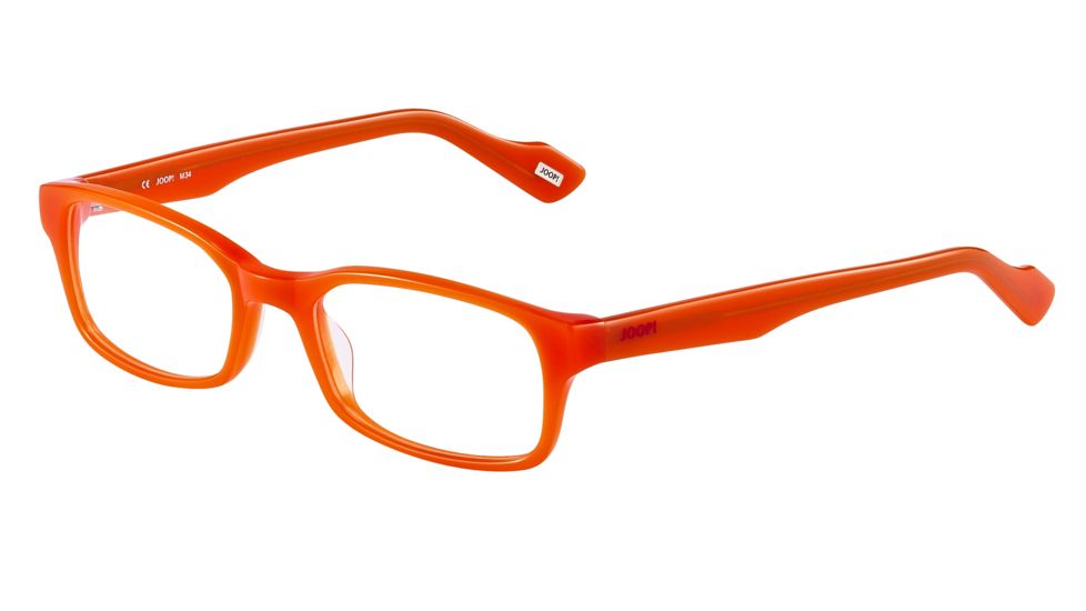 JOOP! 81088 Progressive Prescription Eyeglasses - Orange Frame and Clear Lens 81088-6650PR