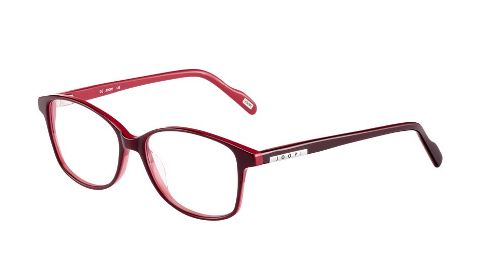 Joop! 81120 Single Vision Prescription Eyeglasses, Bordeaux Frame-81120-6986SV
