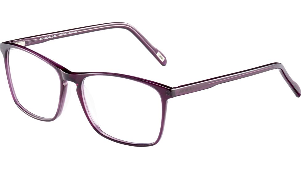 JOOP! 81156 Single Vision Prescription Eyeglasses, Violet Frame, 81156-4301SV