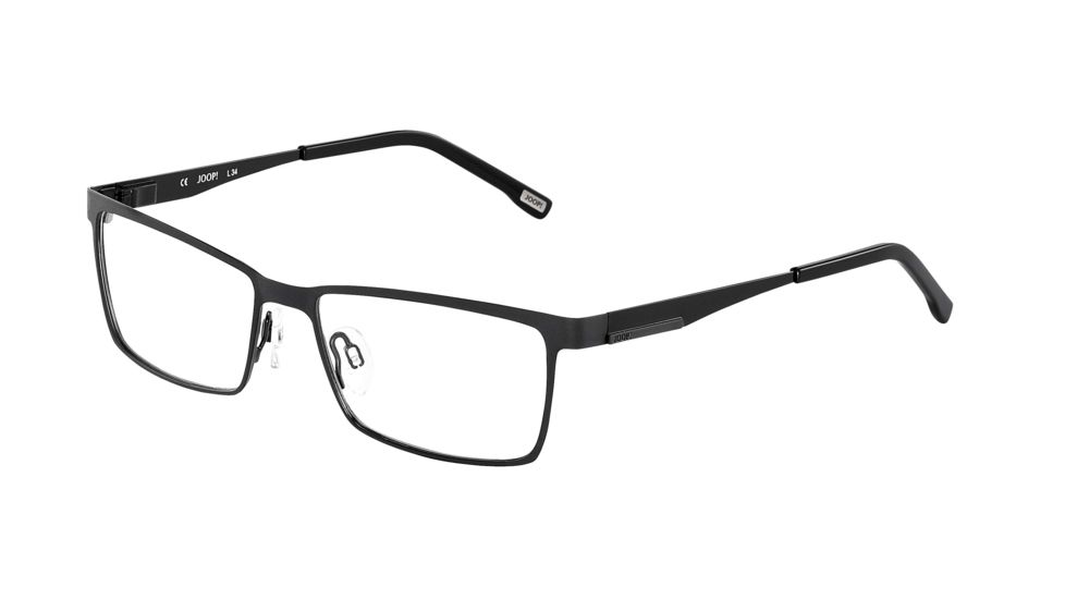 JOOP! 83175 Bifocal Prescription Eyeglasses - Black Frame and Clear Lens 83175-610BI