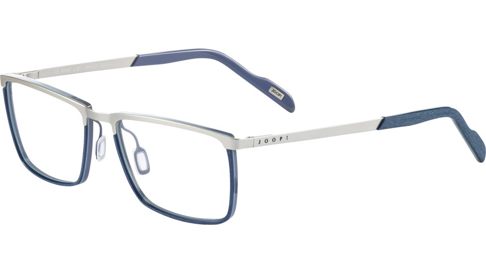 JOOP! 83215 Bifocal Prescription Eyeglasses, Silver Blue Frame, 83215-110BI
