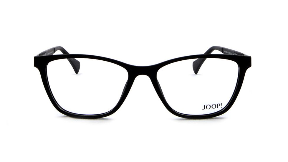 Joop! 86002 Bifocal Prescription Eyeglasses, Black Matte Frame, 86002-6100BI