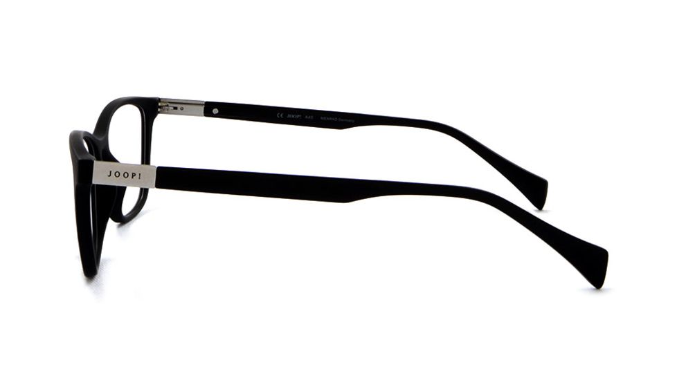 Joop! 86002 Bifocal Prescription Eyeglasses, Black Matte Frame, 86002-6100BI