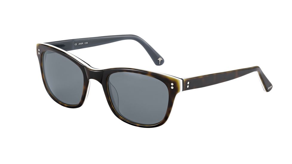 Joop! 87142 Single Vision Prescription Sunglasses, Brown Frame, Grey Lens-87142-6540SV