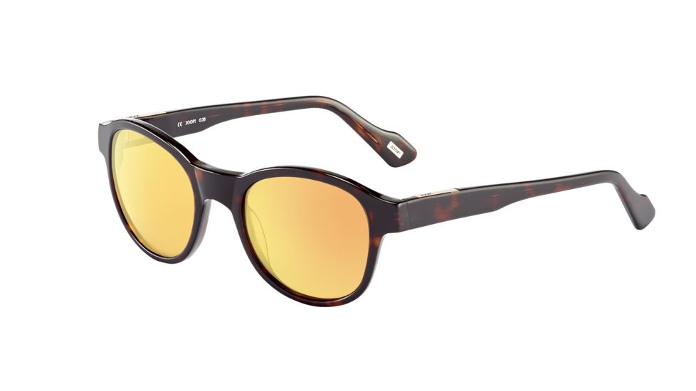 Joop! 87181 Progressive Prescription Sunglasses, Brown Frame, Brown W/ Gold Mirror Lens-87181-8940PR