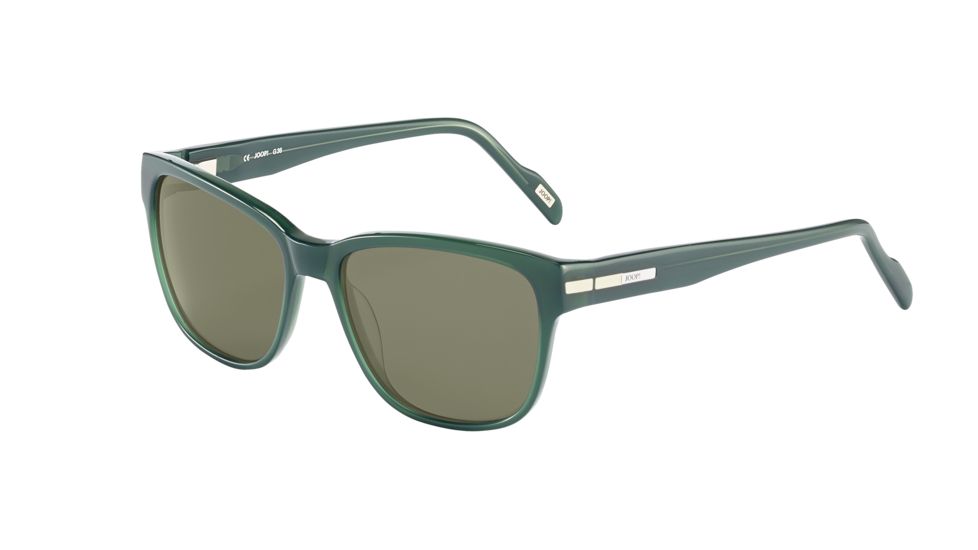 Joop! 87183 Single Vision Prescription Sunglasses, Green Frame, Grey/Green Lens-87183-6843SV