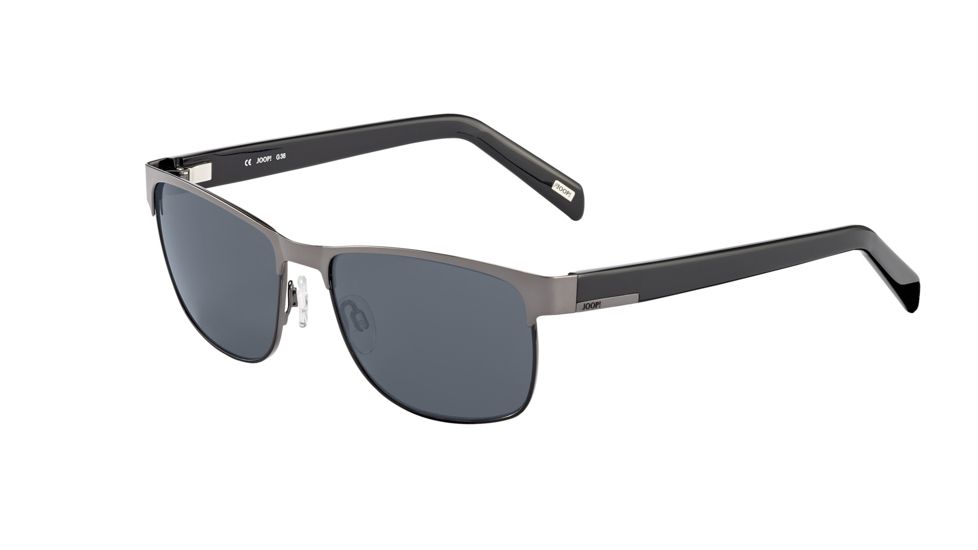 Joop! 87349 Bifocal Prescription Sunglasses, Darkgun Frame, Grey Lens-87349-650BI