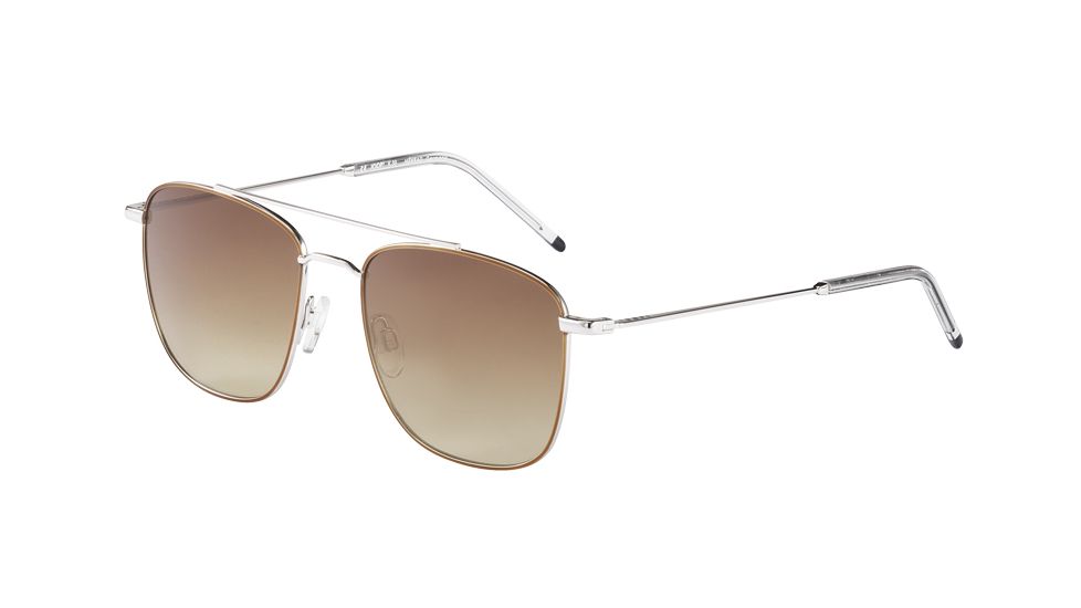 Joop! 87355 Bifocal Prescription Sunglasses, Rhodium Frame, 87355-5100BI