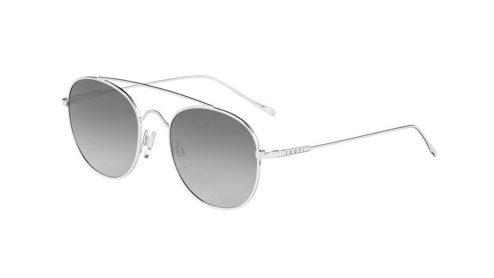 Joop! 87356 Bifocal Prescription Sunglasses, Rhodium Frame, 87356-1000BI