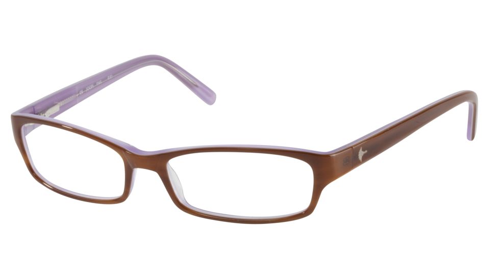 Morgan 201044 Bifocal Prescription Eyeglasses - Violet Frame and Clear Lens 201044-6325BI