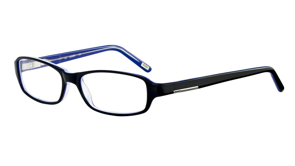 Morgan 201051 Bifocal Prescription Eyeglasses - Blue Frame and Clear Lens 201051-6412BI