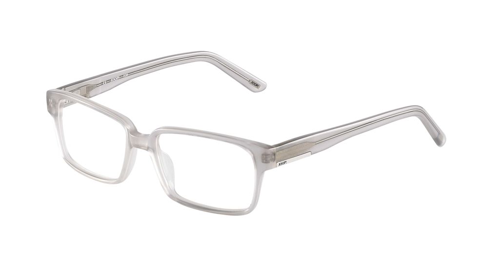 Morgan 201066 Bifocal Prescription Eyeglasses - Black Frame and Clear Lens 201066-8840BI