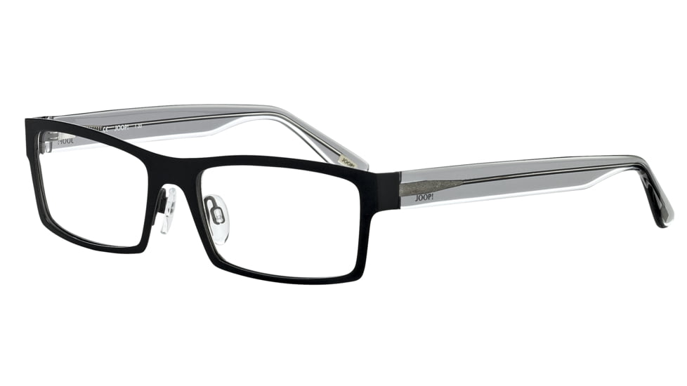 JOOP! 81022 Bifocal Prescription Eyeglasses - Black Frame and Clear Lens 81022-8070BI