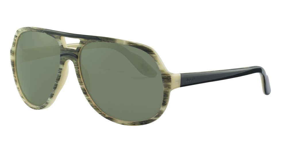 JOOP! 87143 Single Vision Prescription Sunglasses - Grey Frame and Grey Green Lens 87143-6051SV