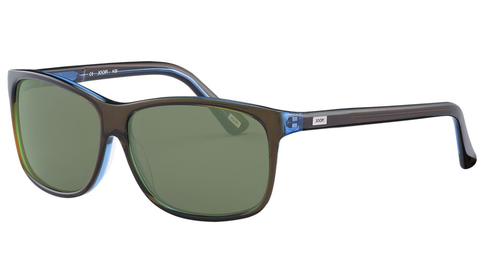 JOOP! No. 87145 Sunglasses - Brown Frame and Green Silver  Lens 87145-6127