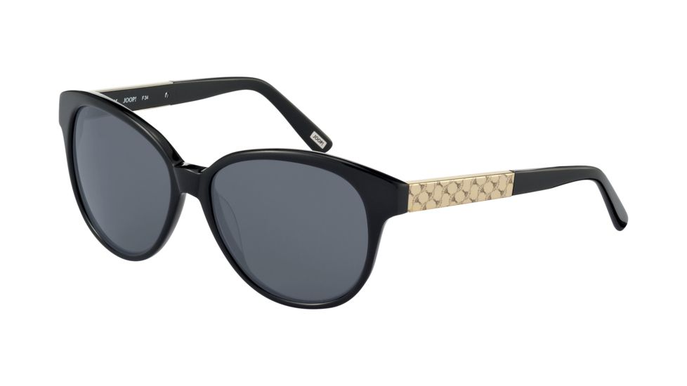 JOOP! 87162 Single Vision Prescription Sunglasses - Black Frame and Grey Lens 87162-8840SV