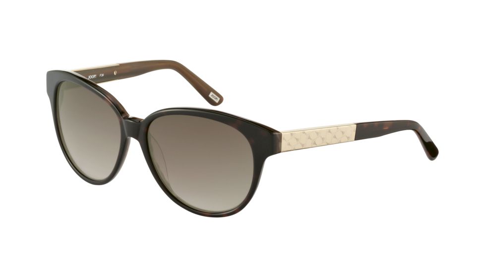 JOOP! 87162 Single Vision Prescription Sunglasses - Brown Frame and Brown Gradient Lens 87162-6133SV