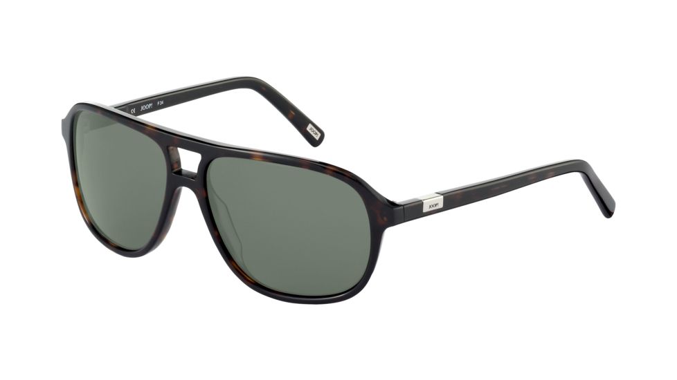 JOOP! 87165 Single Vision Prescription Sunglasses - Brown Frame and Grey Green Lens 87165-8940SV