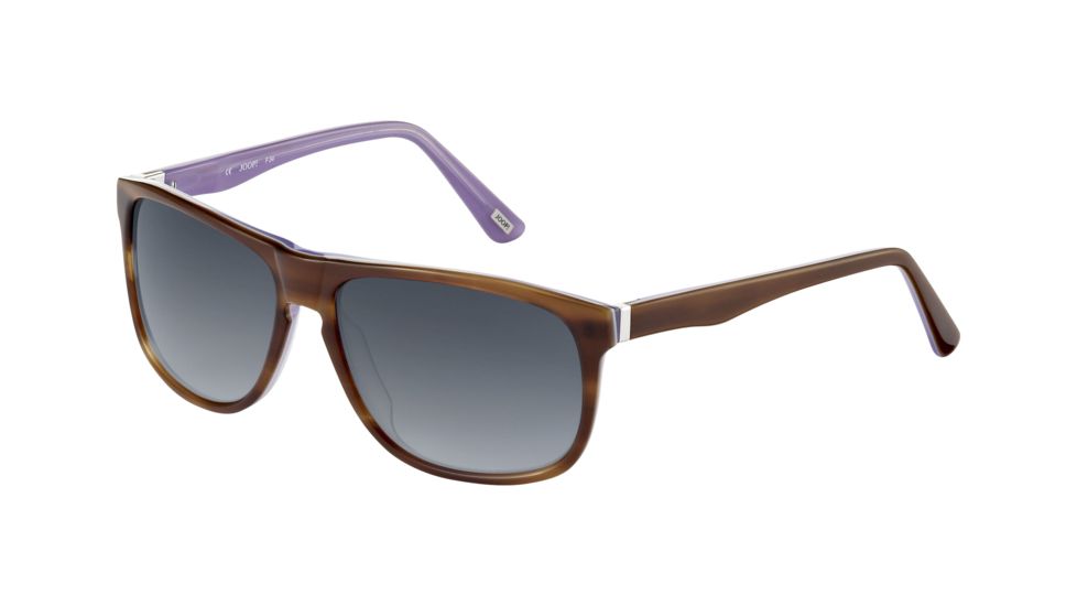 JOOP! 87166 Bifocal Prescription Sunglasses - Brown Frame and Grey Blue Gradient Lens 87166-6236BI