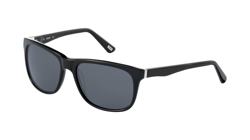 JOOP! 87168 Single Vision Prescription Sunglasses - Black Frame and Grey Lens 87168-8840SV