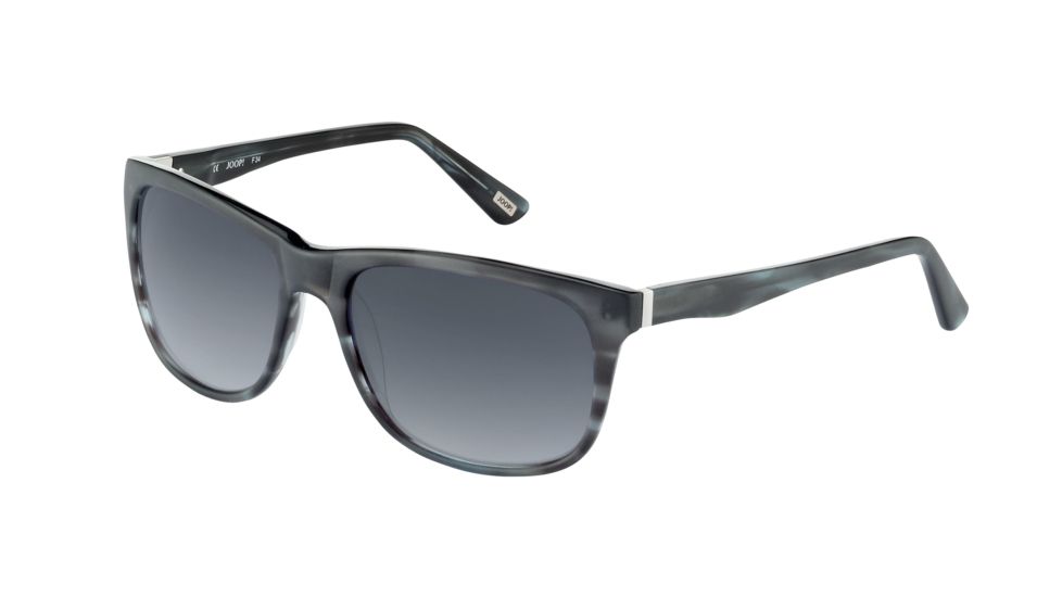 JOOP! 87168 Single Vision Prescription Sunglasses - Grey Frame and Grey Blue Gradient Lens 87168-6542SV